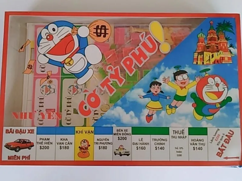 Cách chơi cờ tỷ phú Doraemon